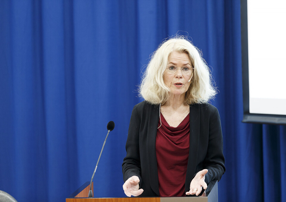 Professor Grete Brochmann som har ledet arbeidet med utredningen før Innvandrings- og integreringsminister Sylvi Listhaug mottok utredning onsdag om konsekvenser av høy innvandring for norske velferdsordninger. Foto: Gorm Kallestad / NTB scanpix Professor Grete Brochmann som har ledet arbeidet med utredningen før Innvandrings- og integreringsminister Sylvi Listhaug mottok utredning onsdag om konsekvenser av høy innvandring for norske velferdsordninger. Foto: Gorm Kallestad / NTB scanpix