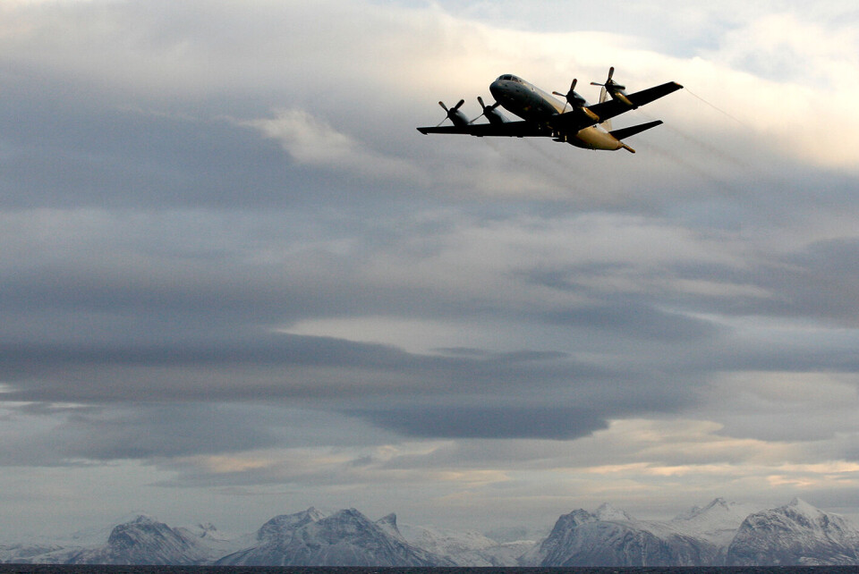 Luftforsvarets Orion overvåkingsfly er stasjonert på Andøya flystasjon. Her ser vi et Orion-fly over Andøya i forbindelse med en tidligere øvelse. Foto: Fosvaret / Per Arne Juvang Luftforsvarets Orion overvåkingsfly er stasjonert på Andøya flystasjon. Her ser vi et Orion-fly over Andøya i forbindelse med en tidligere øvelse. Foto: Fosvaret / Per Arne Juvang