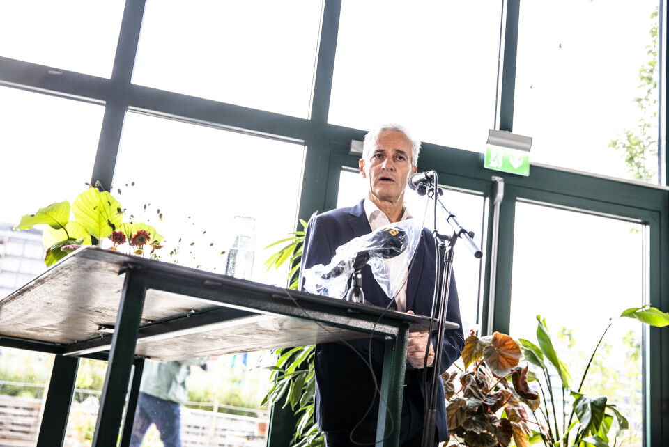 Ap-leder Jonas Gahr Støre lanserte forslag til nytt Ap-program sist uke. Ap-leder Jonas Gahr Støre lanserte forslag til nytt Ap-program sist uke.
