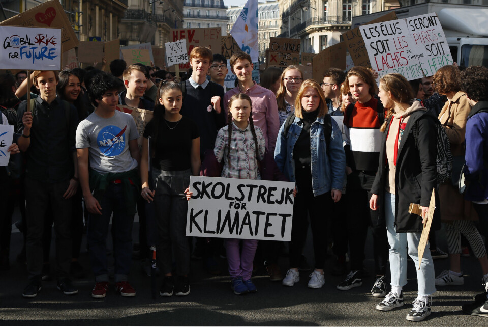Svenske Greta Thunberg har satt i gang en klimabevegelse blant europeiske skoleelever. Fredag skal norske elever streike mot det de mener er svak klimapolitikk. Foto: François Mori / AP / NTB scanpix Svenske Greta Thunberg har satt i gang en klimabevegelse blant europeiske skoleelever. Fredag skal norske elever streike mot det de mener er svak klimapolitikk. Foto: François Mori / AP / NTB scanpix