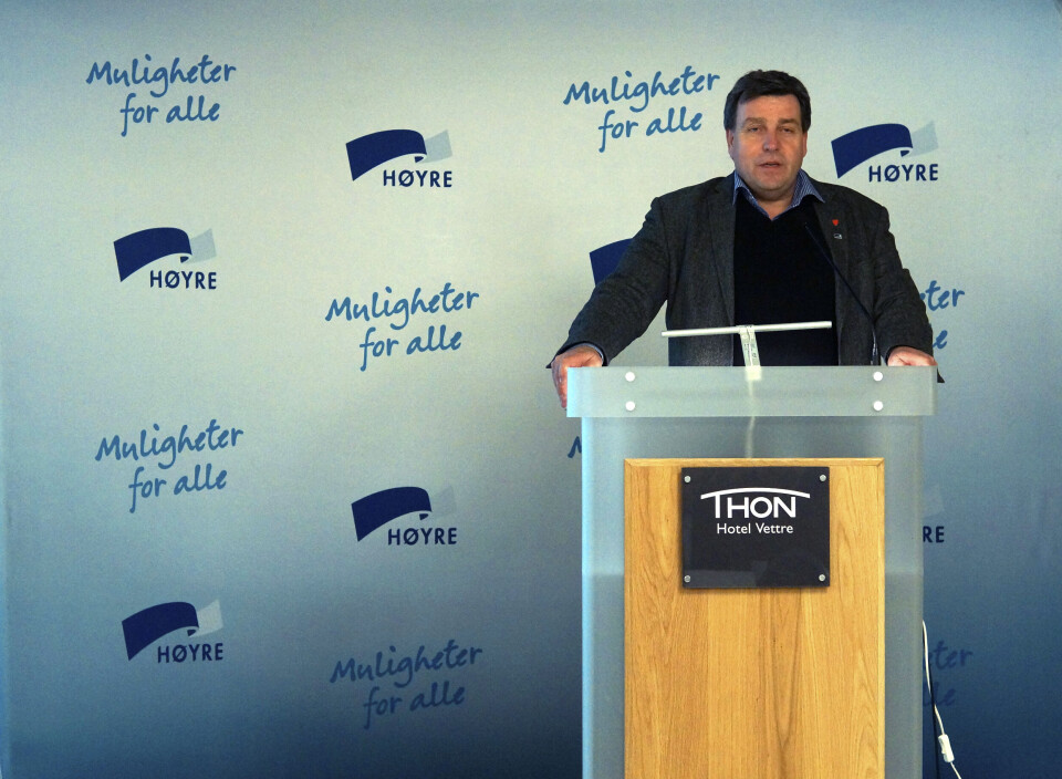 Ordfører John Ødbehr (H) har ikke flertallets tillit i det avtroppende kommunestyret i Vestby. Foto: Kristoffer Aardal Hanssen, Akershus Høyre Ordfører John Ødbehr (H) har ikke flertallets tillit i det avtroppende kommunestyret i Vestby. Foto: Kristoffer Aardal Hanssen, Akershus Høyre