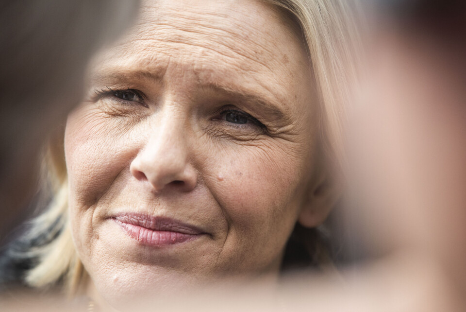 Eldre- og folkehelseminister Sylvi Listhaug ønsker å undersøke landets drikkevann nærmere. Foto: Frode Hansen, VG Eldre- og folkehelseminister Sylvi Listhaug ønsker å undersøke landets drikkevann nærmere. Foto: Frode Hansen, VG
