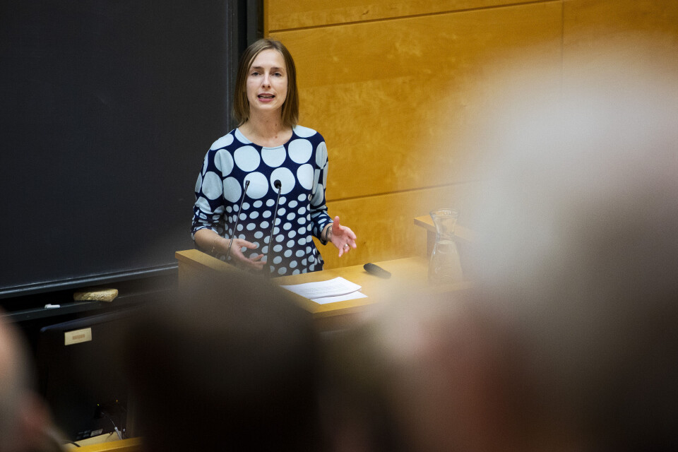 Forsknings- og høyere utdanningsminister Iselin Nybø (V) mener satsingen på lærerutdanningen vil gjøre læreryrket mer attraktivt. Foto: Tore Meek / NTB scanpix Forsknings- og høyere utdanningsminister Iselin Nybø (V) mener satsingen på lærerutdanningen vil gjøre læreryrket mer attraktivt. Foto: Tore Meek / NTB scanpix