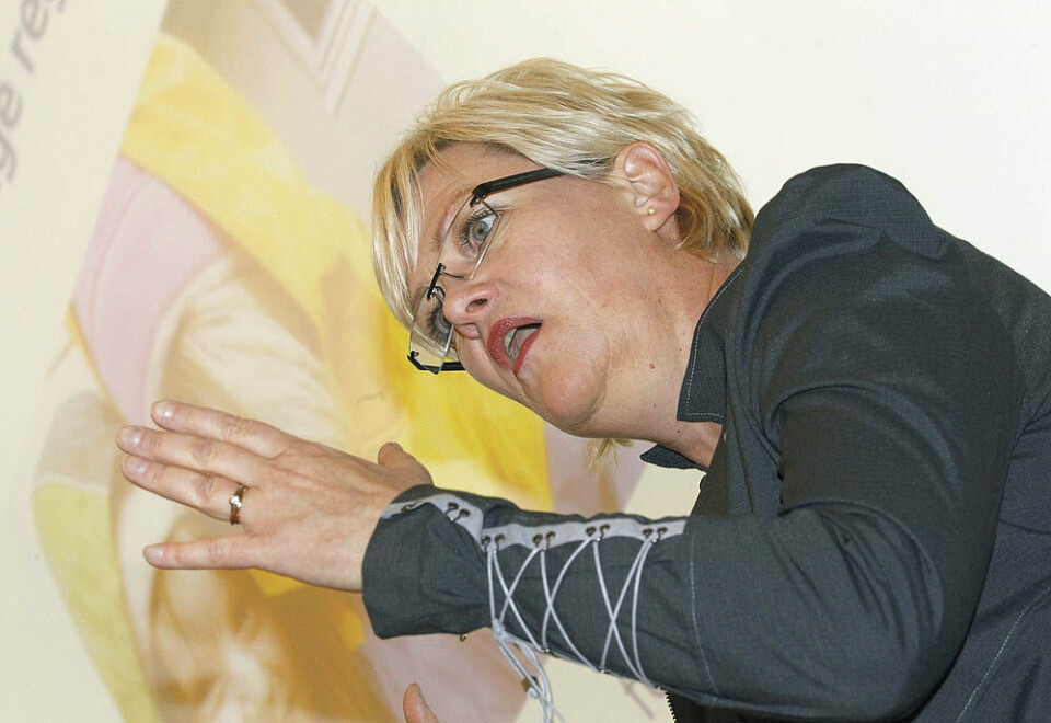 – Dette viser betydningen av gode og rimelige barnehager, sier kunnskapsminister Kristin Halvorsen (SV). Foto: Morten Holm/Scanpix – Dette viser betydningen av gode og rimelige barnehager, sier kunnskapsminister Kristin Halvorsen (SV). Foto: Morten Holm/Scanpix