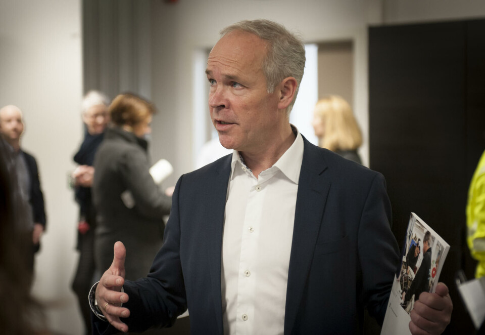 Kunnskaps- og integreringsminister Jan Tore Sanner kaller mobbetallene uakseptable og ber skoleledere skjerpe seg. Foto: Terje Lien Kunnskaps- og integreringsminister Jan Tore Sanner kaller mobbetallene uakseptable og ber skoleledere skjerpe seg. Foto: Terje Lien