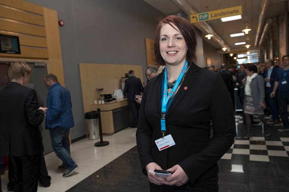 Frps utdanningspolitiske talsperson Åshild Bruun-Gundersen mener de norske kommunene som ikke allerede innfrir kravet til bemanning i barnehagene, har nok penger til å gjøre det. Foto: Terje Bendiksby / NTB scanpix Frps utdanningspolitiske talsperson Åshild Bruun-Gundersen mener de norske kommunene som ikke allerede innfrir kravet til bemanning i barnehagene, har nok penger til å gjøre det. Foto: Terje Bendiksby / NTB scanpix