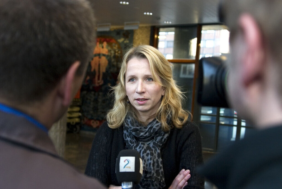 - Tallene viser at antallet klager har økt under den nye offentlighetsloven, sier statssekretær Astri Aas-Hansen, som lover gjennomgang av lovverket. (Foto: Justisdepartementet/flickr.com) - Tallene viser at antallet klager har økt under den nye offentlighetsloven, sier statssekretær Astri Aas-Hansen, som lover gjennomgang av lovverket. (Foto: Justisdepartementet/flickr.com)