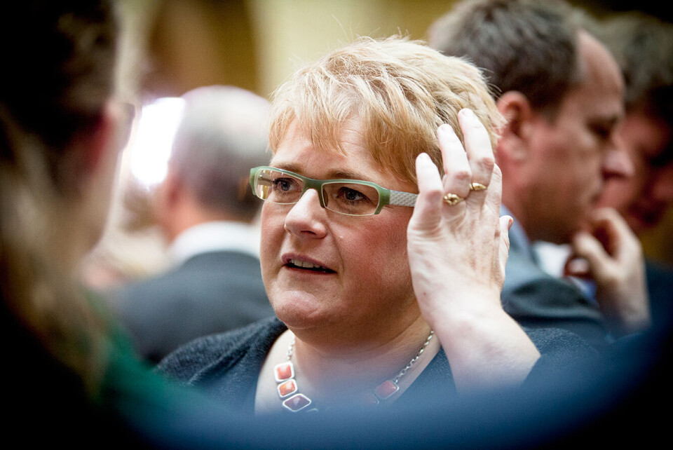 Venstre-leder Trine Skei Grande mener vi trenger et stort IKT-løft i Norge. Foto: Magnus Knutsen Bjørke Venstre-leder Trine Skei Grande mener vi trenger et stort IKT-løft i Norge. Foto: Magnus Knutsen Bjørke