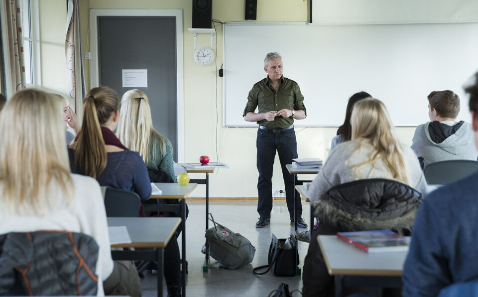 Avgangselevene i grunnskolen får stadig bedre karakterer. Illustrasjonsfoto: Berit Roald / NTB scanpix Avgangselevene i grunnskolen får stadig bedre karakterer. Illustrasjonsfoto: Berit Roald / NTB scanpix