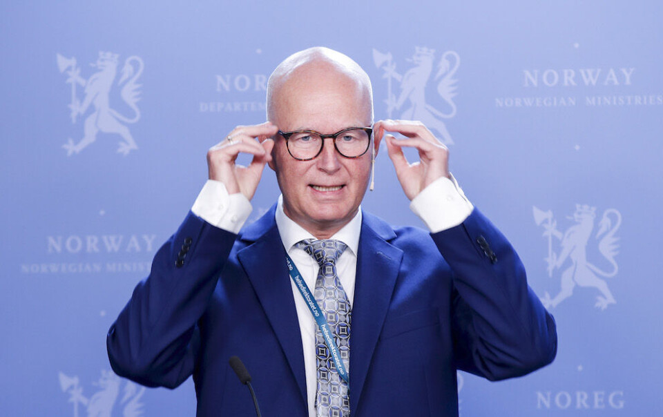 Helsedirektør Bjørn Guldvog og Helsedirektoratet minner, sammen med Folkehelseinstituttet og Utdanningsdirektoratet, om at rødt nivå i videregående skoler uansett studieretning ikke er det samme som hjemmeskoleFoto: Vidar Ruud, NTB Helsedirektør Bjørn Guldvog og Helsedirektoratet minner, sammen med Folkehelseinstituttet og Utdanningsdirektoratet, om at rødt nivå i videregående skoler uansett studieretning ikke er det samme som hjemmeskoleFoto: Vidar Ruud, NTB