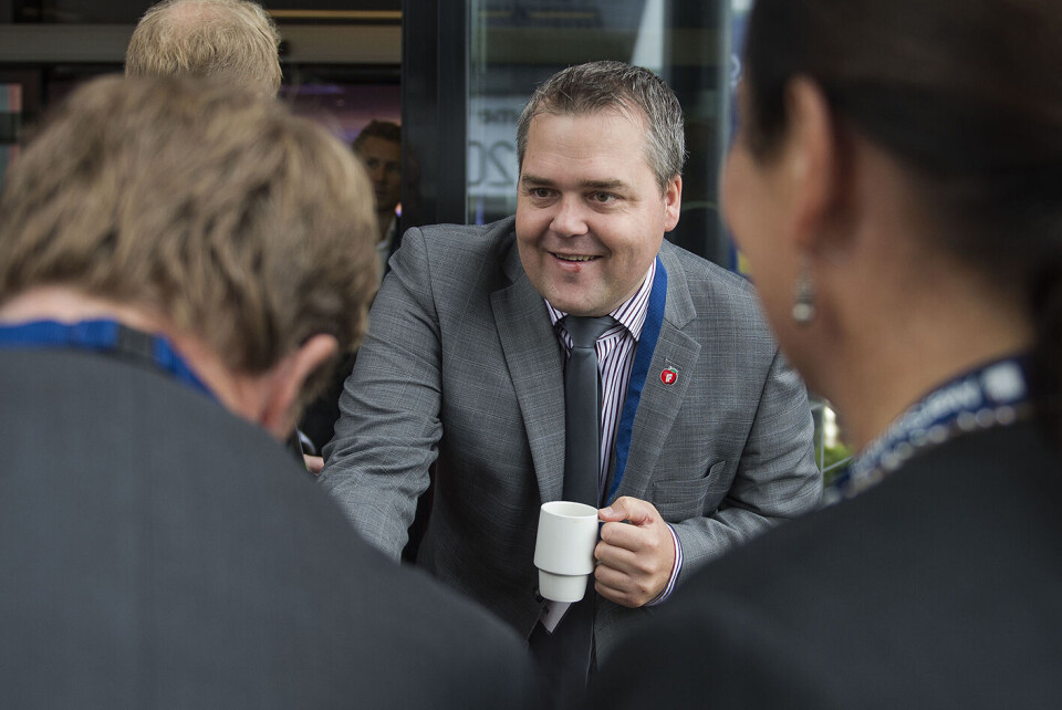 Utdanningskomiteens nye leder Roy Steffensen (Frp) reagerer på KrFs krav om maksimalt 15 elever per lærer i grunnskolen. Foto: Carina Johansen / NTB scanpix Utdanningskomiteens nye leder Roy Steffensen (Frp) reagerer på KrFs krav om maksimalt 15 elever per lærer i grunnskolen. Foto: Carina Johansen / NTB scanpix