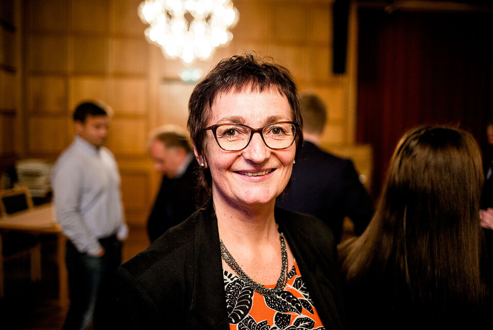 Rådmann Astrid Eidsvik i Ålesund blir også ny rådmann i den sammenslåtte kommunen. Arkivfoto: Magnus Knutsen Bjørke Rådmann Astrid Eidsvik i Ålesund blir også ny rådmann i den sammenslåtte kommunen. Arkivfoto: Magnus Knutsen Bjørke