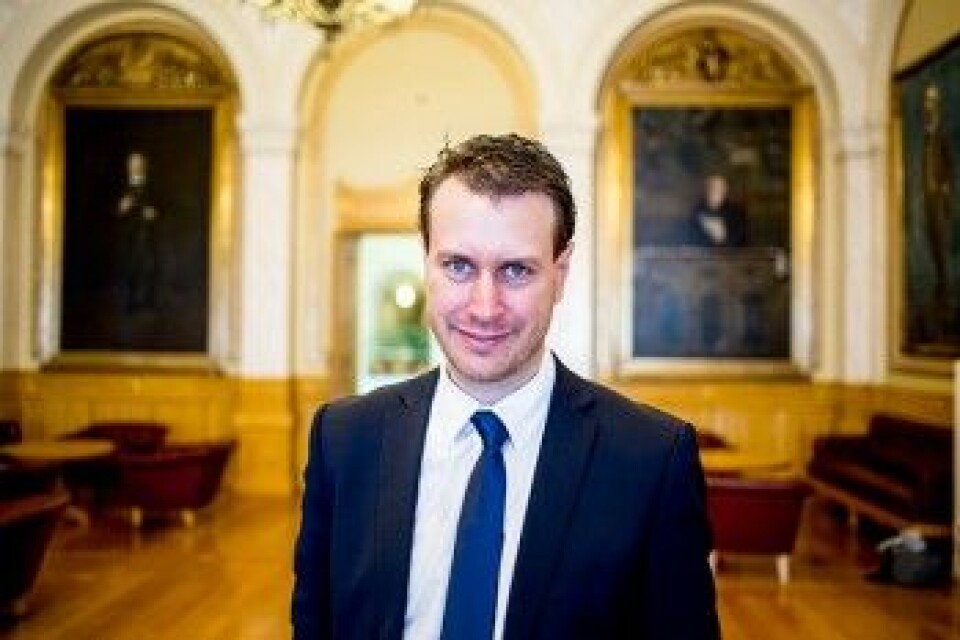 Helge André Njåstad (Frp). Foto: Magnus Knutsen Bjørke Helge André Njåstad (Frp). Foto: Magnus Knutsen Bjørke