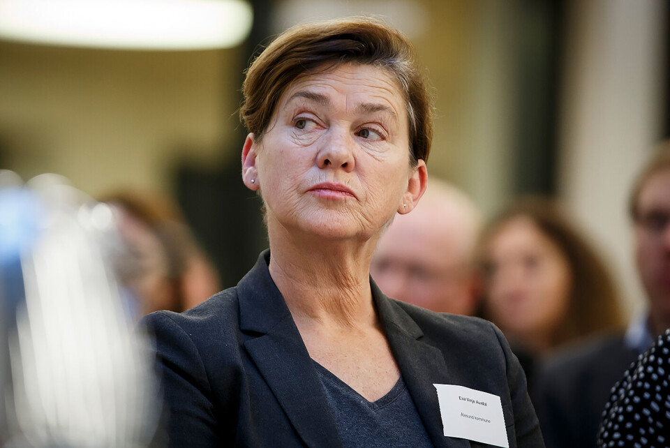Ålesund-ordfører Eva Vinje Aurdal (Ap) er imot parti-ledelsens forslag om å åpne for reversering av kommunesammenslåingen. Foto: Heiko Junge / NTB scanpix Ålesund-ordfører Eva Vinje Aurdal (Ap) er imot parti-ledelsens forslag om å åpne for reversering av kommunesammenslåingen. Foto: Heiko Junge / NTB scanpix