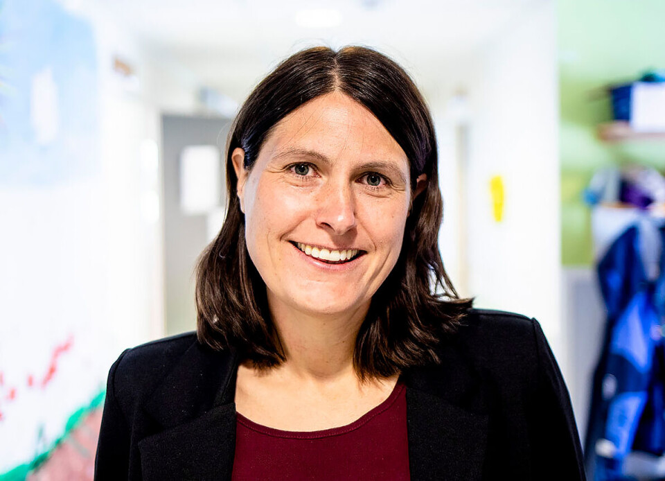 Engasjementet til Ingvild Vikingsen Skogestad for digitale læremidler og programmering har spredt seg fra Knappskog skole til hele kommunen og resten av landet. Foto: Magnus Knutsen Bjørke Engasjementet til Ingvild Vikingsen Skogestad for digitale læremidler og programmering har spredt seg fra Knappskog skole til hele kommunen og resten av landet. Foto: Magnus Knutsen Bjørke