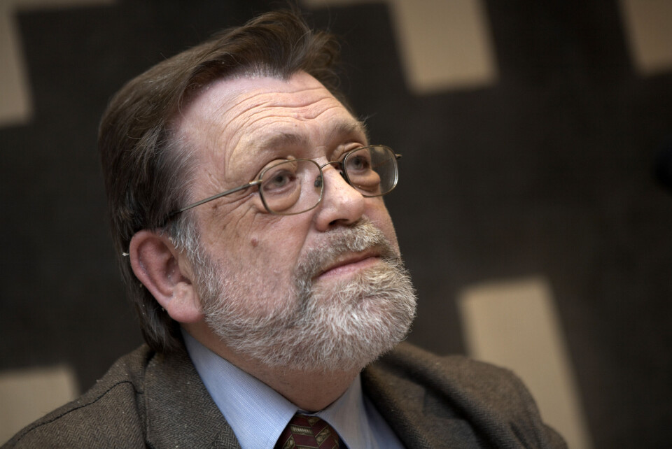 Frank Aarebrot, professor ved Universitetet i Bergen Frank Aarebrot, professor ved Universitetet i Bergen