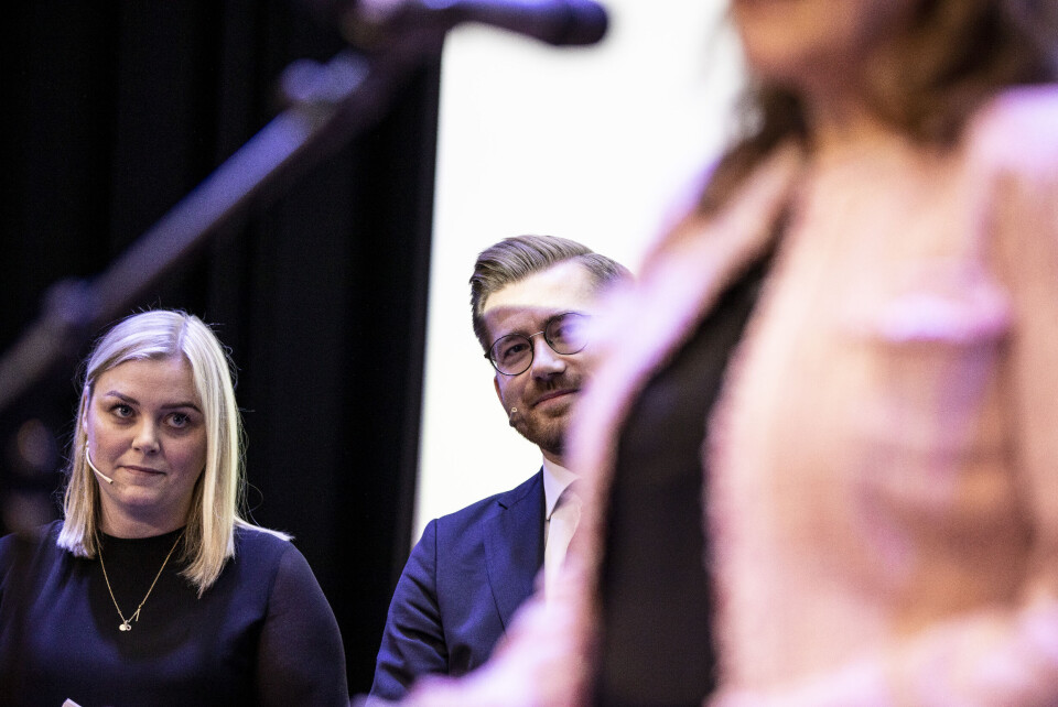 Olje- og energiminister Tina Bru (H) og klima- og miljøminister Sveinung Rotevatn (V) fikk overlevert Klimakur 2030 av sine fagetater sist fredag. Magnus Knutsen Bjørke Olje- og energiminister Tina Bru (H) og klima- og miljøminister Sveinung Rotevatn (V) fikk overlevert Klimakur 2030 av sine fagetater sist fredag. Magnus Knutsen Bjørke