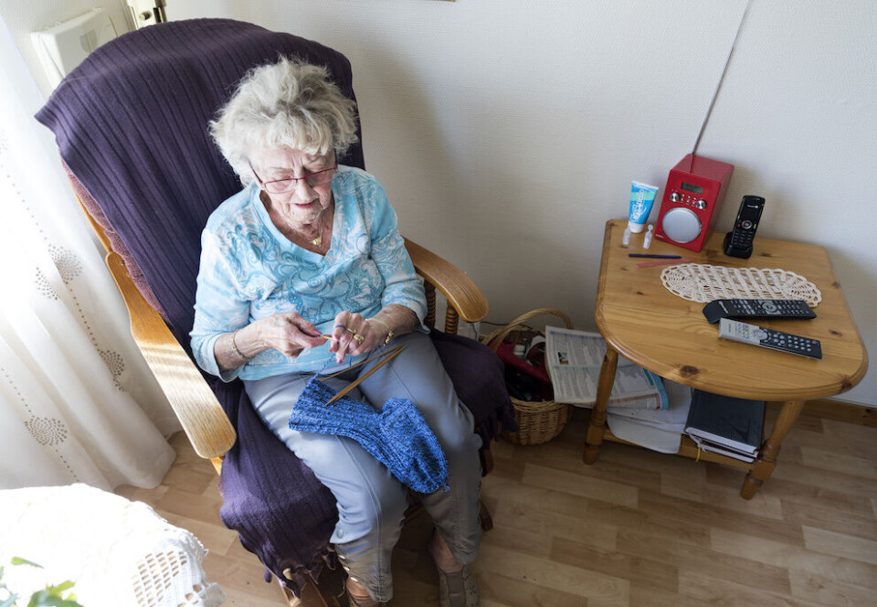 – Når eldre erkjenner at de ikke lenger kan bo hjemme og søker sykehjemsplass, oppleves det ydmykende og fortvilet å bli avvist, skriver Einar Vetvik. Illustrasjonsfoto: Gorm Kallestad, NTB scanpix – Når eldre erkjenner at de ikke lenger kan bo hjemme og søker sykehjemsplass, oppleves det ydmykende og fortvilet å bli avvist, skriver Einar Vetvik. Illustrasjonsfoto: Gorm Kallestad, NTB scanpix