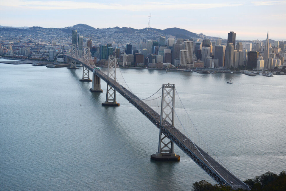San Francisco og Bay Area i California er en interessant case for bisarre administrative størrelser – Sanners prosjekt blir en lek i sammenlikning, mener Runar Døving. Foto: Colourbox San Francisco og Bay Area i California er en interessant case for bisarre administrative størrelser – Sanners prosjekt blir en lek i sammenlikning, mener Runar Døving. Foto: Colourbox