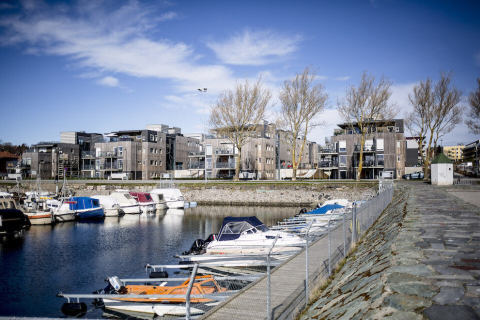 Som nabo og arkitekt fulgte Jonathan Parker boligprosjektet Sjøbadet Park, som fikk tilført ca. 150 m² gategrunn til boligtomten. Foto: Magnus K. Bjørke Som nabo og arkitekt fulgte Jonathan Parker boligprosjektet Sjøbadet Park, som fikk tilført ca. 150 m² gategrunn til boligtomten. Foto: Magnus K. Bjørke