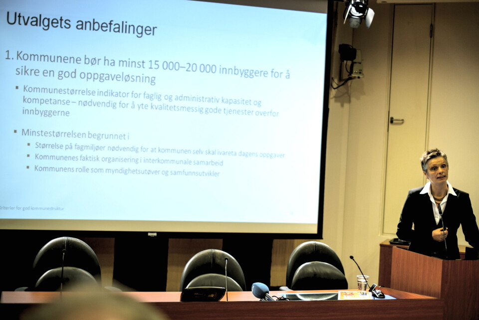 Eventuelle kommunesammenslåinger må være frivillige og baseres på folkeavstemming, mener Rødt, som tar avstand fra forslaget til Vabo-utvalget. Foto: Magnus K. Bjørke Eventuelle kommunesammenslåinger må være frivillige og baseres på folkeavstemming, mener Rødt, som tar avstand fra forslaget til Vabo-utvalget. Foto: Magnus K. Bjørke