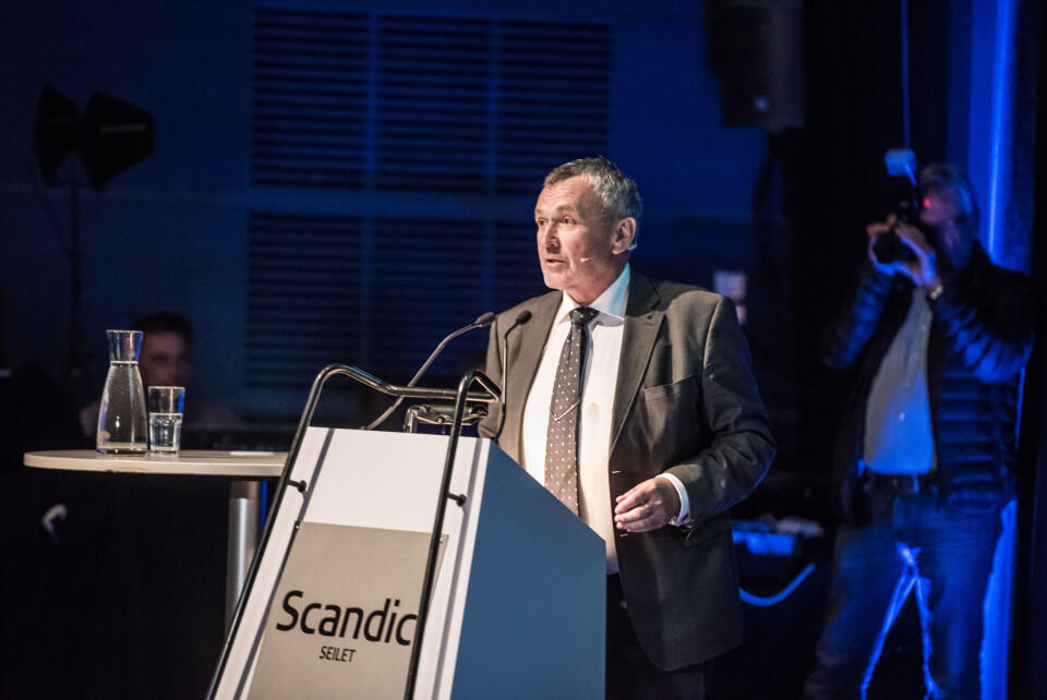 Fylkesmann Lodve Solholm i Møre og Romsdal er en av tre fylkesmenn som i størst grad anbefaler tvangssammenslåinger nå. Foto: Lisa Rypeng Fylkesmann Lodve Solholm i Møre og Romsdal er en av tre fylkesmenn som i størst grad anbefaler tvangssammenslåinger nå. Foto: Lisa Rypeng