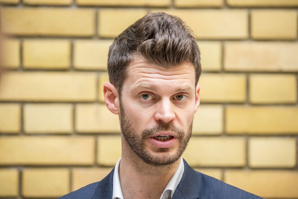 Bjørnar Moxnes (Rødt) kommenterte etter at statsminister Erna Solberg (H) mandag møtte i Stortinget for å fortelle hvilke konklusjoner regjeringen har dratt av Koronakommisjonens rapport. FOTO: TORE KRISTIANSEN, VG Bjørnar Moxnes (Rødt) kommenterte etter at statsminister Erna Solberg (H) mandag møtte i Stortinget for å fortelle hvilke konklusjoner regjeringen har dratt av Koronakommisjonens rapport. FOTO: TORE KRISTIANSEN, VG