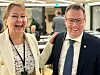 Det var på et vis «som å komme hjem», sa statsråd Bjørn Arild Gram, da han møtte Gunn Marit Helgesen og resten av KS landsstyre tirsdag formiddag.