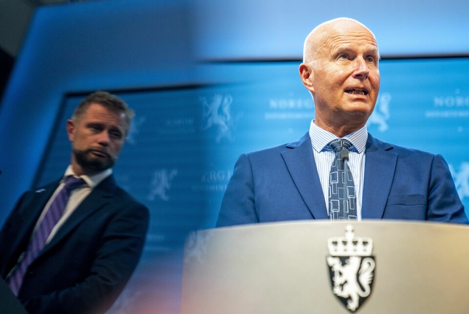 Oslo 20210908. Helsedirektør Bjørn Guldvog mener det er mulig å snart gå over til en normal hverdag med økt beredskap. Koronasituasjonen i Norge Oslo 20210908. Helsedirektør Bjørn Guldvog mener det er mulig å snart gå over til en normal hverdag med økt beredskap.