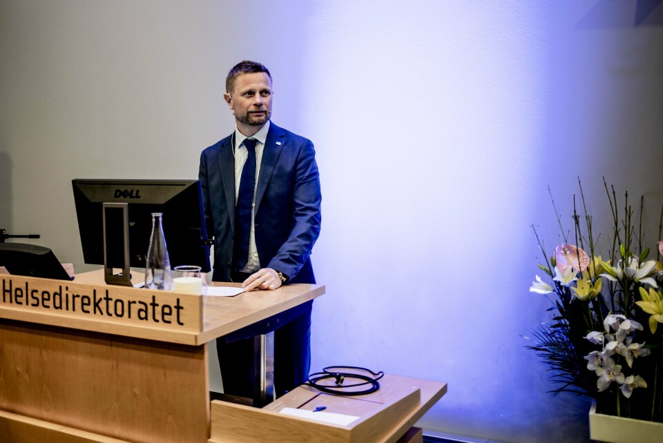 – Vi fikk snakket sammen om de utfordringene kommunene har. De satte pris på at vi skal få til en bedre prosess framover, og få forankret endringene bedre, sier Høie. – Vi fikk snakket sammen om de utfordringene kommunene har. De satte pris på at vi skal få til en bedre prosess framover, og få forankret endringene bedre, sier Høie.