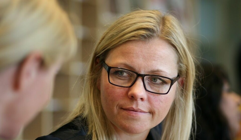 Partisekretær Kjersti Stenseng sier at situasjonen i partiet er alvorlig.