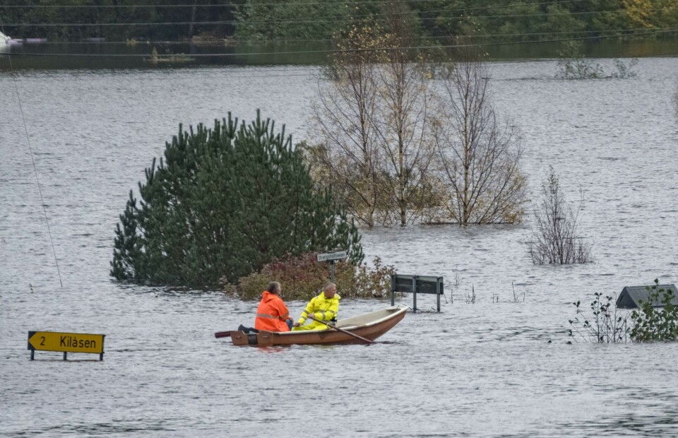 Norske kommuner må være forberedt på mer ekstremvær. Bildet er fra Sørlandet i 2017. Norske kommuner må være forberedt på mer ekstremvær. Bildet er fra Sørlandet i 2017.