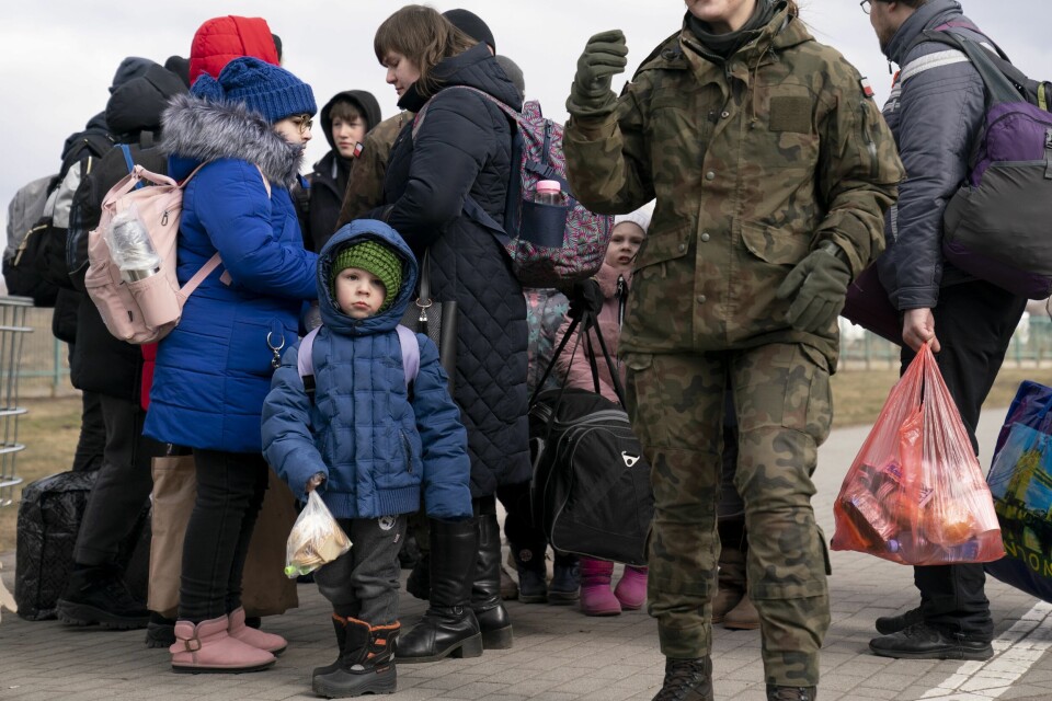 Over to millioner ukrainere har flyktet fra den russiske invasjonen av landet. Over to millioner ukrainere har flyktet fra den russiske invasjonen av landet.