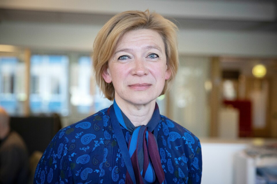 Elita Cakule, fagsjef for internasjonale prosjekter i KS, oppfordrer kommuner til å melde seg dersom de vil hjelpe Ukraina via de polske kommunene som nå får flyktninger. Elita Cakule, fagsjef for internasjonale prosjekter i KS, oppfordrer kommuner til å melde seg dersom de vil hjelpe Ukraina via de polske kommunene som nå får flyktninger.