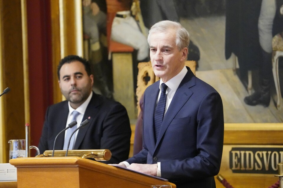 Statsminister Jonas Gahr Støre (Ap) redegjør for Stortinget om status og myndighetenes håndtering av covid-19. Statsminister Jonas Gahr Støre (Ap) redegjør for Stortinget om status og myndighetenes håndtering av covid-19.