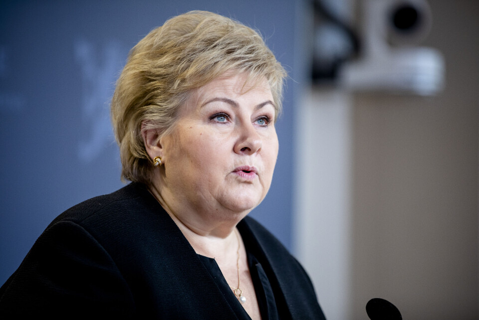 Erna Solberg ber regjeringen legge om kursen i skolepolitikken. Erna Solberg ber regjeringen legge om kursen i skolepolitikken.