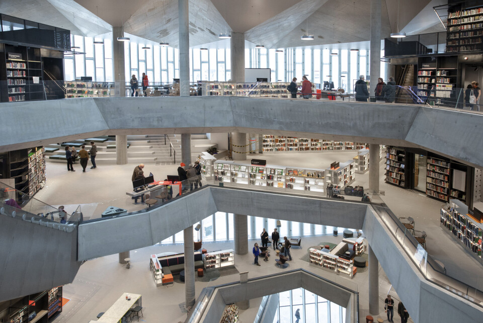 Deichman Bjørvika er landets mest besøkte kulturinstitusjon, viser besøkstall. Deichman Bjørvika er landets mest besøkte kulturinstitusjon, viser besøkstall.