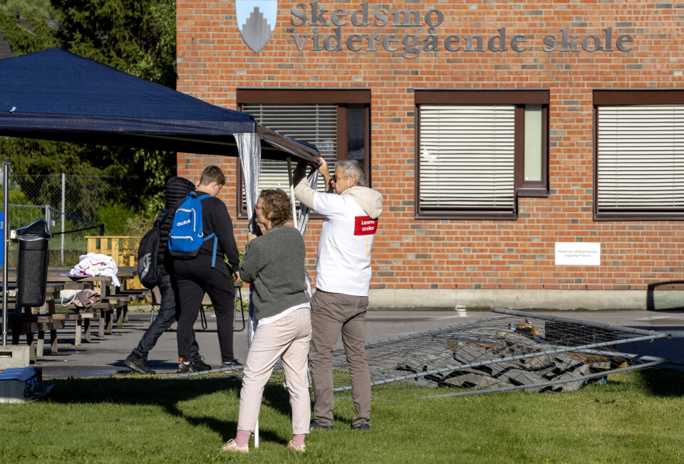 Det er legitimt å gå til streik, men da må også lærerorganisasjonene ta ansvaret for konsekvensene – at det gjør skolestarten vanskelig for mange tusen elever, skriver Gunn Marit Helgesen. Det er legitimt å gå til streik, men da må også lærerorganisasjonene ta ansvaret for konsekvensene – at det gjør skolestarten vanskelig for mange tusen elever, skriver Gunn Marit Helgesen.