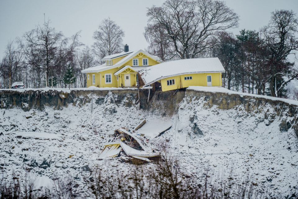 Skredområdet i Gjerdrum kommune. Skredområdet i Gjerdrum kommune.