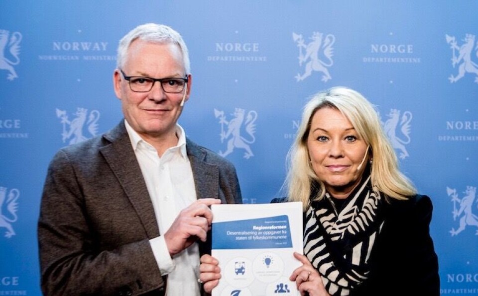 Utvalget ledet av professor Terje P. Hagen, som nylig leverte sin rapport til kommunalminister Monica Mæland, har klokt hevet seg over det politiske spillet mellom politiske partier, regjering og storting, skriver Aksel Hagen. Foto: Magnus K. Bjørke Utvalget ledet av professor Terje P. Hagen, som nylig leverte sin rapport til kommunalminister Monica Mæland, har klokt hevet seg over det politiske spillet mellom politiske partier, regjering og storting, skriver Aksel Hagen. Foto: Magnus K. Bjørke