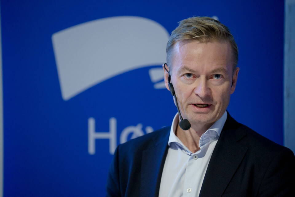 Finanspolitisk talsperson Helge Orten på Månefisken i Oslo der de legger fram Høyres forslag til alternativt statsbudsjett for 2023. Finanspolitisk talsperson Helge Orten på Månefisken i Oslo der de legger fram Høyres forslag til alternativt statsbudsjett for 2023.