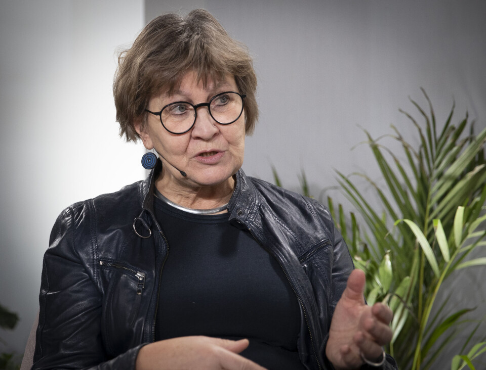 Forbundsleder Mette Nord i Fagforbundet. Forbundsleder Mette Nord i Fagforbundet.