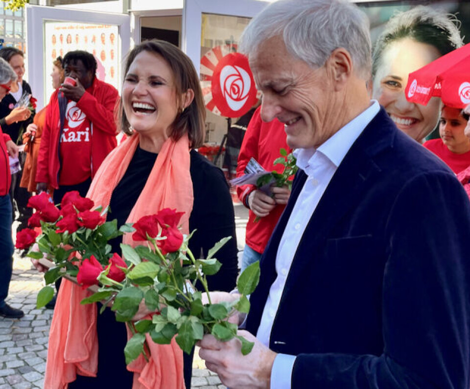 Kari Nessa Nordtun (Ap) går nå inn som statsråd. Her med Jonas Gahr Støre under valgkampen i Stavanger i 2023. Kari Nessa Nordtun (Ap) går nå inn som statsråd. Her med Jonas Gahr Støre under valgkampen i Stavanger i 2023.