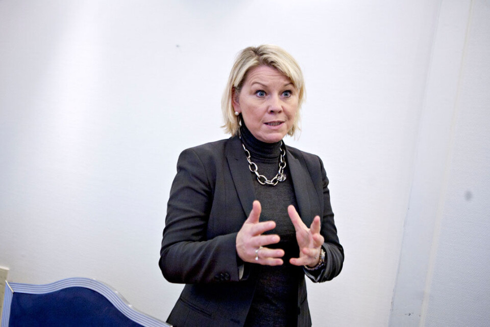 Monica Mæland. Foto: Patrick da Silva Sæther Monica Mæland. Foto: Patrick da Silva Sæther