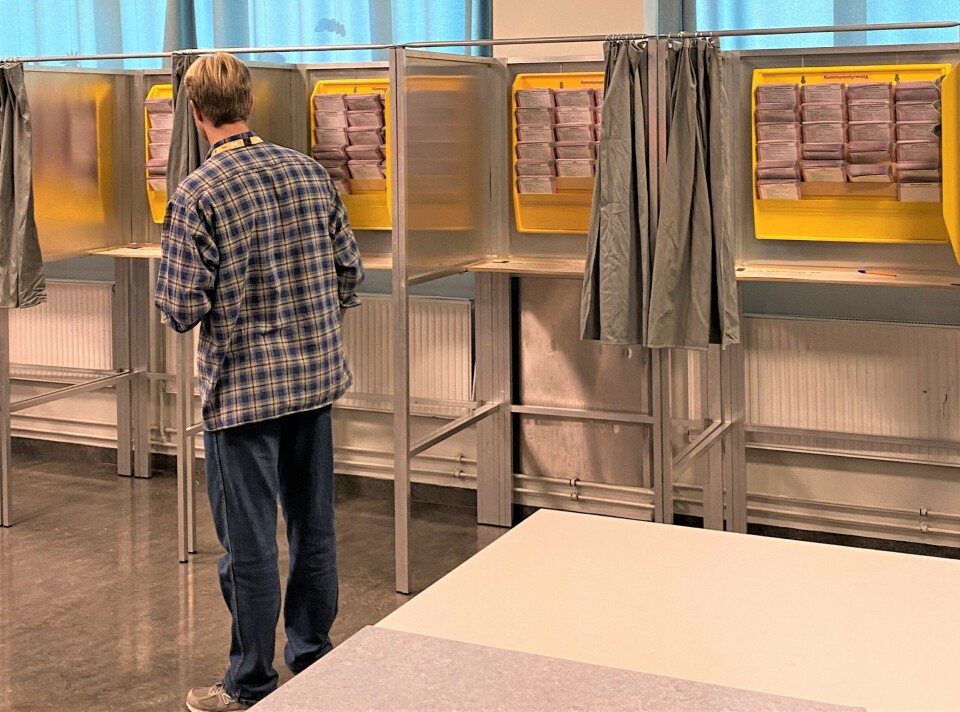 Få personer under 35 år har stemt i alle de tre siste kommunevalgene. Få personer under 35 år har stemt i alle de tre siste kommunevalgene.