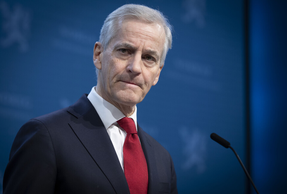 Partileder Jonas Gahr Støre (Ap) kan merke seg at Ap synker med 1,3 prosentpoeng til 19,3 prosent på Norstats siste kommunebarometer. Partileder Jonas Gahr Støre (Ap) kan merke seg at Ap synker med 1,3 prosentpoeng til 19,3 prosent på Norstats siste kommunebarometer.