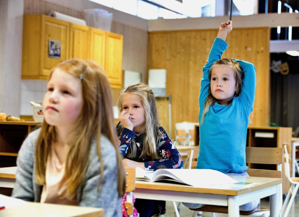 Leken er blitt erstattet av kompetansemål og gjennomorganisering som gir overfylte timeplaner, og som tidlig skaper skoletapere, skriver Linda Haukland. Leken er blitt erstattet av kompetansemål og gjennomorganisering som gir overfylte timeplaner, og som tidlig skaper skoletapere, skriver Linda Haukland.