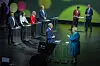 Jonas Gahr Støre og Erna Solberg duellerte om eiendomsskatt under NRKs direktesendte Partilederdebatt på kulturhuset i Arendal.