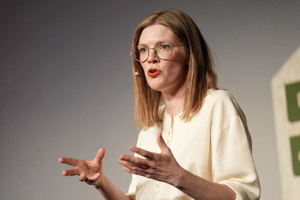 Marie Sneve Martinussen ble fredag valgt til ny partileder i Rødt. På Vårt Land og Dagbladets nye måling faller partiet kraftig. Marie Sneve Martinussen ble fredag valgt til ny partileder i Rødt. På Vårt Land og Dagbladets nye måling faller partiet kraftig.