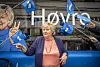 Allerede i fjor sommer startet høyreleder Erna Solberg valgkampen med en bussturné. Målet for partiet er å doble antall ordførere og fylkesordførere fra dagens 36.